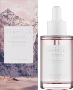 Сироватка для звуження пор з центеллою та рожевою сіллю - SKIN1004 Madagascar Centella Poremizing Fresh Ampoule, 50 мл