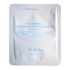 ПРОБНИК Солнцезащитный крем увлажняющий - Dr. Althea Aqua Glowing Sunscreen, 2 мл