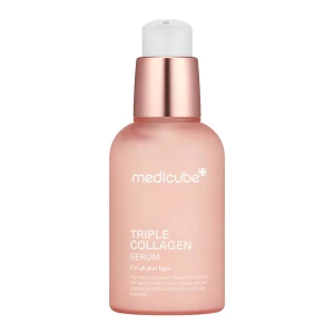 Сироватка зволожуюча з колагеном та гіалуроновою кислотою - MEDICUBE Triple Collagen Serum, 55 мл