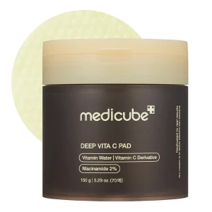 Пади для обличчя освітлюючіі з вітаміном С - MEDICUBE С Deep Vita C Pad, 70 шт