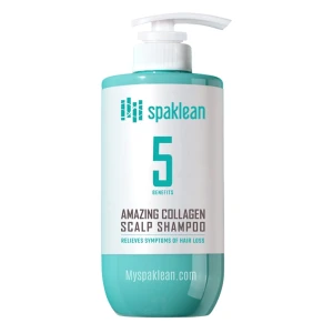 Шампунь увлажняющий с коллагеном - SPAKLEAN Amazing Collagen Scalp Shampoo, 500 мл