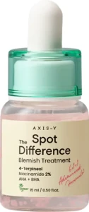 Точкова сироватка для лікування акне - AXIS-Y Spot the Difference Blemish Treatment, 15 мл