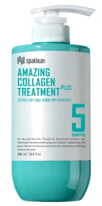 Бальзам для волосся з колагеном - SPAKLEAN Amazing Collagen Treatment Plus, 500 мл