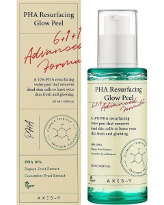 Пилинг для лица кислотный - AXIS-Y PHA Resurfacing Glow Peel, 50 мл