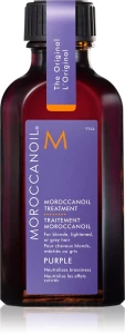 Олія з фіолетовим пігментом для світлого та освітленого волосся - Moroccanoil Treatment Oil Purple, 25 мл