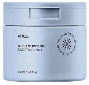 Зволожуючі педи для обличчя з березовим соком - ANUA Birch Moisture Boosting Pad, 70 шт