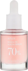 Сироватка для обличчя з ніацинамідом - ANUA Peach 70% Niacinamide Serum, 30 мл