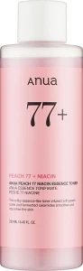 Увлажняющий тоник-эссенция с экстрактом персика 77% - ANUA Peach 77% Niacin Essence Toner, 250 мл