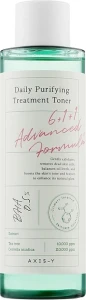 Тонер для проблемной кожи с центеллой и BHA-кислотой - AXIS-Y Daily Purifying Treatment Toner, 200 мл