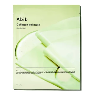 Гелевая маска с коллагеном и экстрактом хауттюйнии - ABIB Collagen Gel Mask Heartleaf Jelly, *PACK* (4 шт)