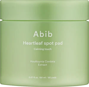 Заспокійливі педи для обличчя - ABIB Heartleaf Spot Pad Calming Touch, 80 шт