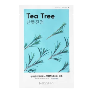 Тканевая маска с экстрактом чайного дерева - Missha Airy Fit Sheet Mask Tea Tree, 19 г