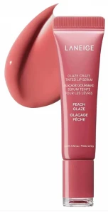 Тинт-сыворотка для губ "Персиково-коралловый" - Laneige Glaze Craze Tinted Lip Serum Peach Glaze, 12 г