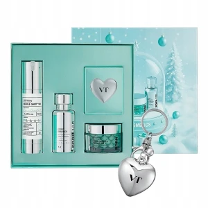 Набор омолаживающих средств для лица - VT Cosmetics VT Shining Holiday Edition, (es/50ml + f/cr/50ml + f/ser/30ml)