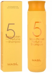 Шампунь протеиновый для поврежденных волос - Masil 5 Salon Protein Perfume Shampoo, 300 мл
