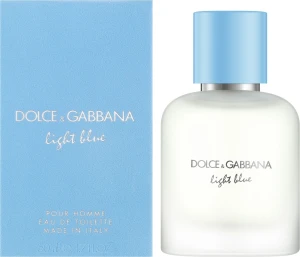 Туалетна вода чоловіча - Dolce & Gabbana Light Blue Pour Homme, 50 мл