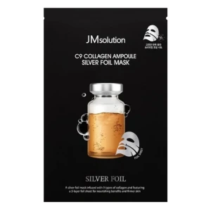Тканинна маска з колагеном - JMsolution C9 Collagen Ampoule Silver Foil Mask, 35ml