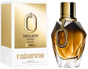 Парфуми для жінок - Paco Rabanne Million Gold For Her Parfum, 50 мл