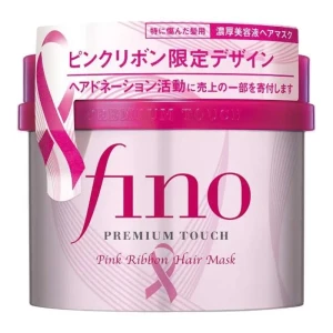Маска для волос восстанавливающая Пинк Рибон - FINO SHISEIDO Premium Touch Pink Ribbon Hair Mask, 230 г