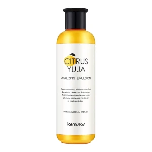 Емульсія для обличчя з екстрактом Юдзу - FarmStay Citrus Yuja Vitalizing Emulsion, 280 мл