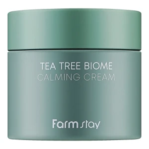 Крем успокаивающий с экстрактом чайного дерева - FarmStay Tea Tree Biome Calming Cream, 80 мл