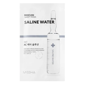 Тканевая маска против высыпаний с экстрактом соленой воды - Missha Mascure AC Care Solution Sheet Mask,, 28 мл