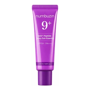 Есенція сонцезахисна для обличчя - NUMBUZIN No.9 NAD+ Peptides Dewy Sun Essence, 50 мл