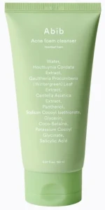 Пінка для вмивання проти акне - ABIB Acne Foam Cleanser Heartleaf Foam, 150 мл