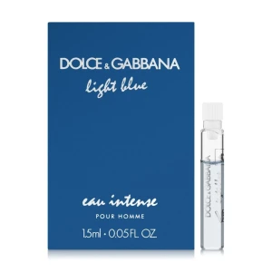 Dolce & Gabbana Light Blue Eau Intense Парфюмированная вода мужская, 1.5 мл (пробник)