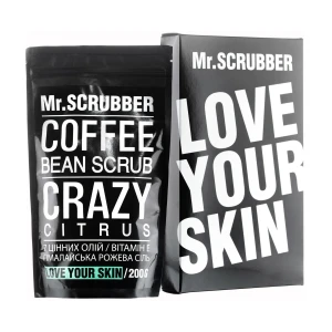 Mr.Scrubber Кавовий скраб для тіла й обличчя Crazy Citrus для всіх типів шкіри, 200 г