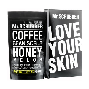 Mr.Scrubber Кавовий скраб для тіла й обличчя Honey Melon для всіх типів шкіри, 200 г