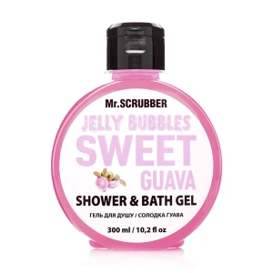 Mr.Scrubber Гель для душа Jelly Bubbles Sweet Guava для всех типов кожи, 300 мл