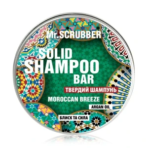 Mr.Scrubber Твердий шампунь для волосся Moroccan Breeze Solid Shampoo Bar Блиск та сила, 70 г