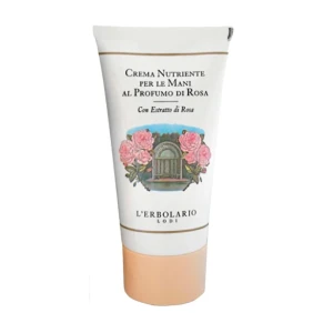 L’Erbolario Живильний крем для рук L'Erbolario Rose Perfumed Nourishing Hand Cream, 75 мл