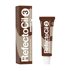 RefectoCil Фарба для брів і вій Eyelash and Eyebrow 3.0 Natural Brown, 15 мл