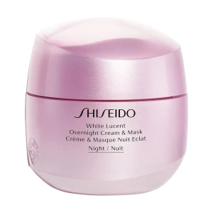 Shiseido Ночной крем-маска для лица White Lucent Overnight Cream & Mask, 75 мл