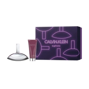 Calvin Klein Парфумований набір жіночий Euphoria (парфумована вода, 100 мл + лосьйон для тіла, 100 мл)