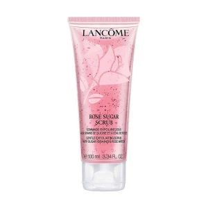 Lancome Нежный скраб для лица Rose Sugar Scrub с гранулами сахара и розовой водой, 100 мл