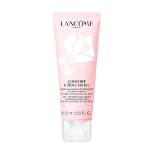 Lancome Крем для рук Confort Cream Увлажнение и восстановление, с экстрактом мёда, акации и розовой водой, 75 мл