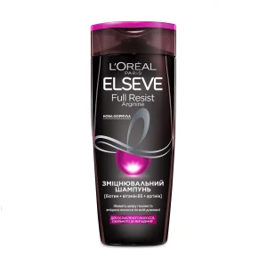 L’Oreal Paris Укрепляющий шампунь Elseve Full Resist Arginine для ослабленных волос, склонных к выпадению, 400 мл
