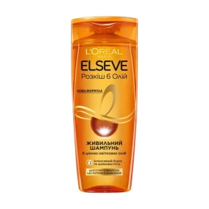 L’Oreal Paris Питательный шампунь Elseve Роскошь 6 Масел, для сухих волос