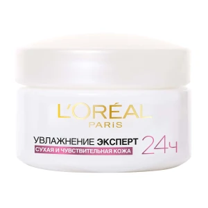 L’Oreal Paris Денний крем для обличчя Зволоження Експерт, для сухої та чутливої шкіри, 50 мл