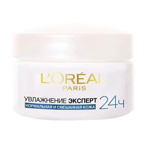 L’Oreal Paris Денний крем для обличчя Зволоження експерт, для нормальної та комбінованої шкіри, 50 мл
