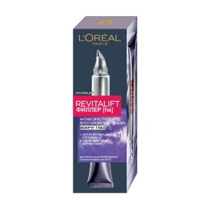L’Oreal Paris Крем для шкіри навколо очей L'Oreal Paris Revitalift Філер, Антивіковий догляд, 15 мл