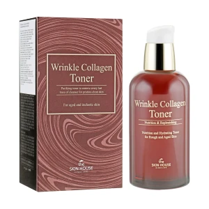 The Skin House Антивозрастной тонер для лица Wrinkle Collagen Toner с коллагеном, 130 мл