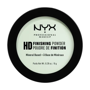 NYX Professional Makeup Фіксувальна пудра для обличчя HD Finishing Powder 03 Mint Green, 8 г