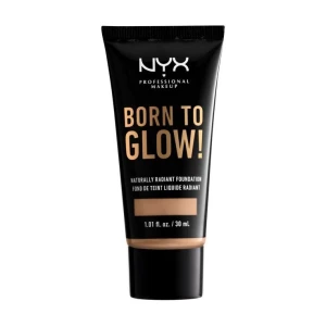 NYX Professional Makeup Сяюча тональна основа для обличчя Born To Glow! Naturally Radiant Foundation, 09 Medium Olive, 30 мл