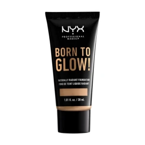 NYX Professional Makeup Сяюча тональна основа для обличчя Born To Glow! Naturally Radiant Foundation, 10 Buff, 30 мл