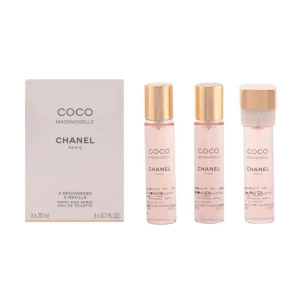 Chanel Парфюмированный набор женский Coco Mademoiselle (туалетная вода, 20 мл + сменный блок, 2*20 мл)