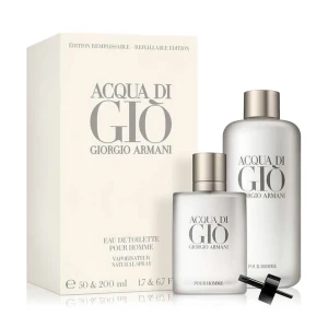 Giorgio Armani Парфумований набір чоловічий Acqua di Gio Pour Homme (туалетна вода, 50 мл + туалетна вода, 200 мл)